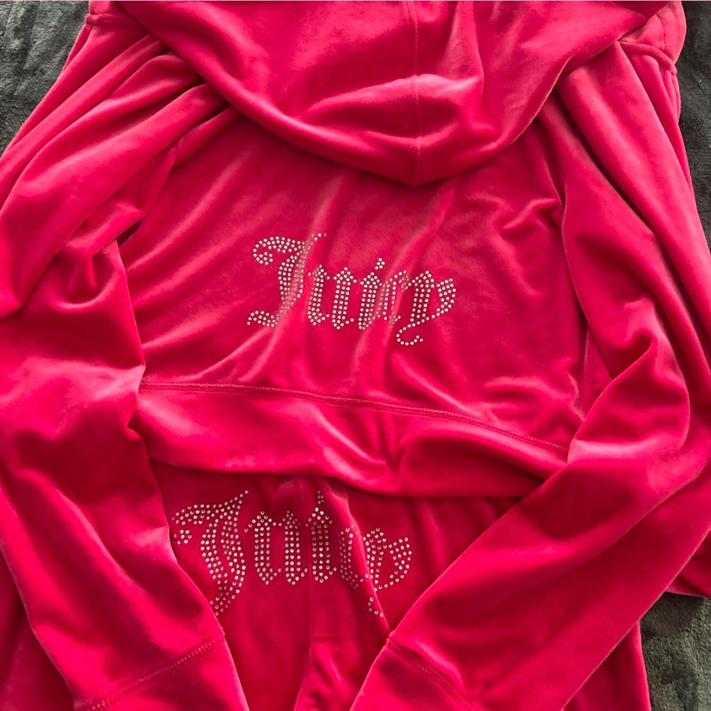 Juicy Couture Pink Velour Hoodie